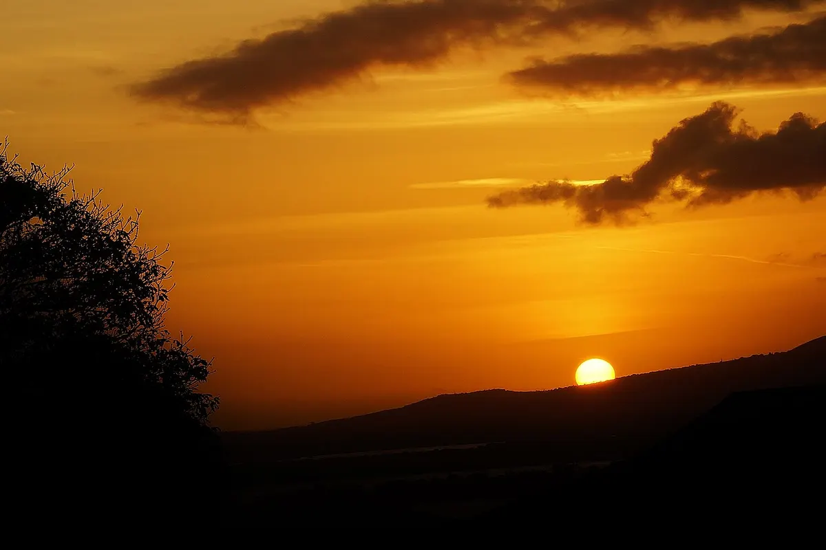 Sunset over Aiea