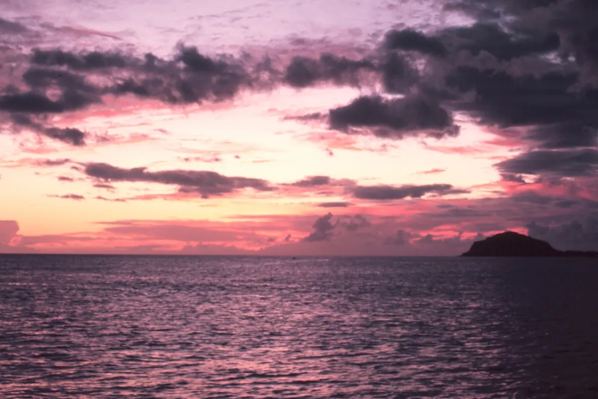Sunset on the Waianae coast